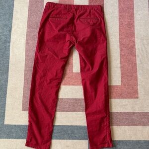 Scotch & Soda Men's Deep Red Chinos